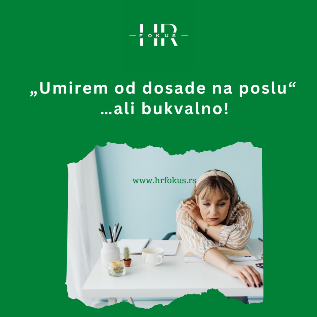 dosada na poslu